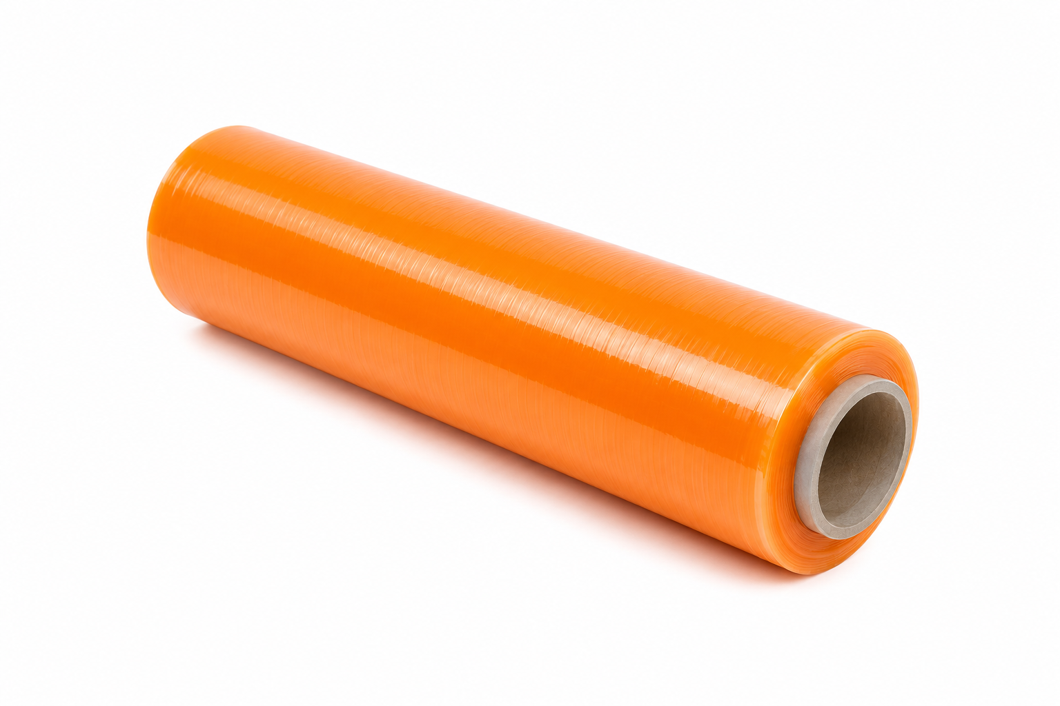 Stretch fólie 50 cm × 23 µm – oranžová, 2,5 kg brutto