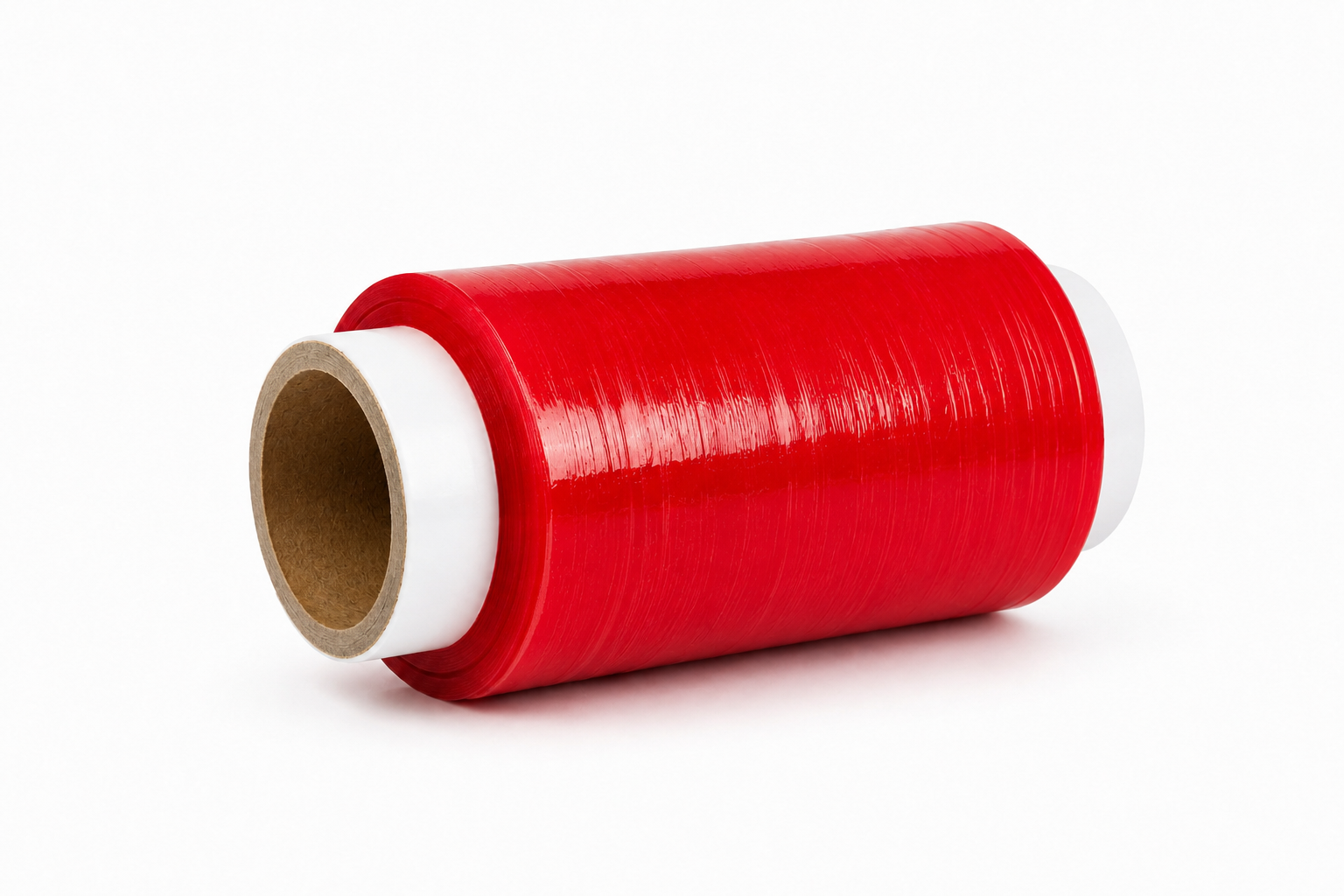 Stretch fólie MINI-RAP 10 cm × 23 µm – červená, 0,25 kg