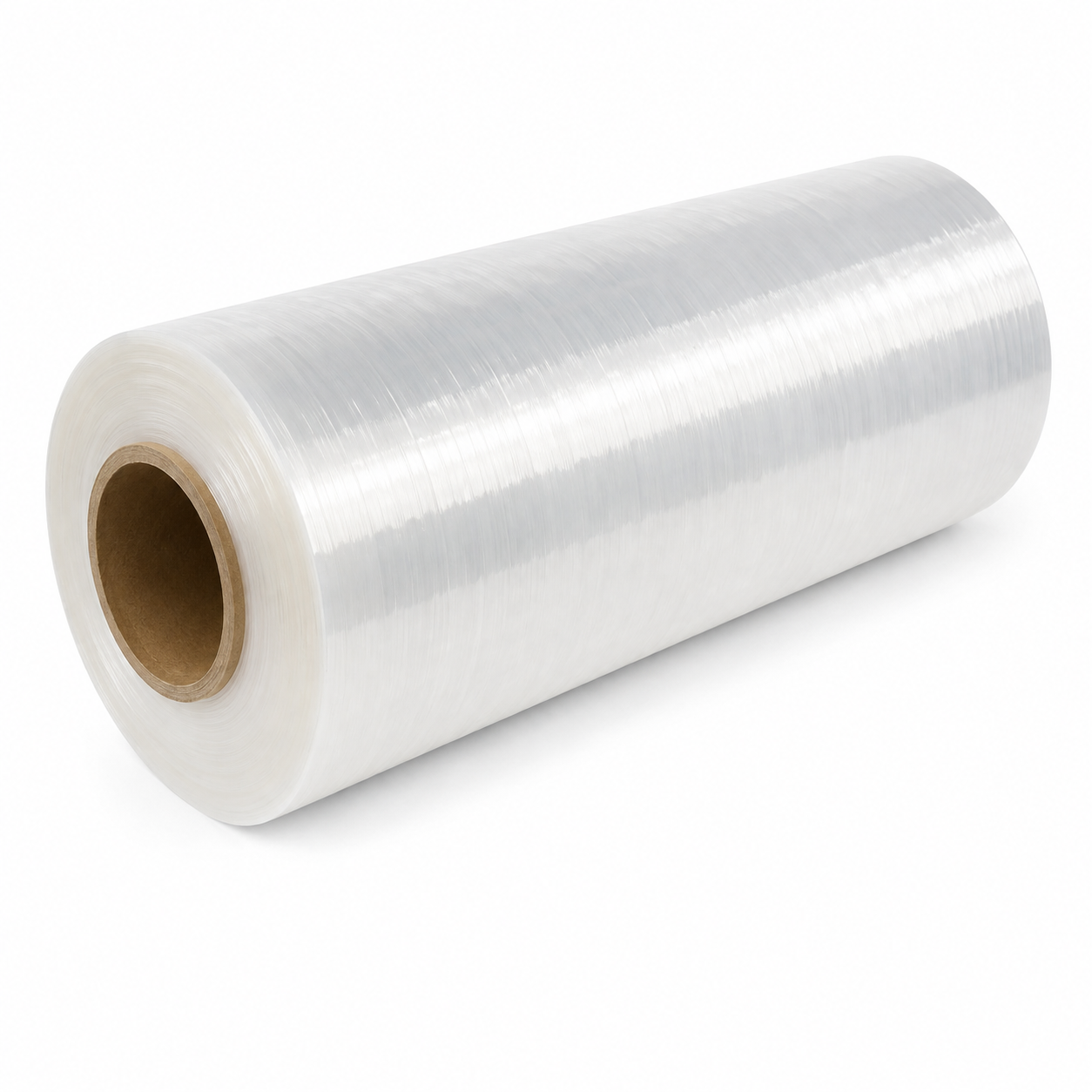 Strojní pre-stretch fólie transparentní 430 mm × 8 µm – návin 3200 m, cca 10 kg