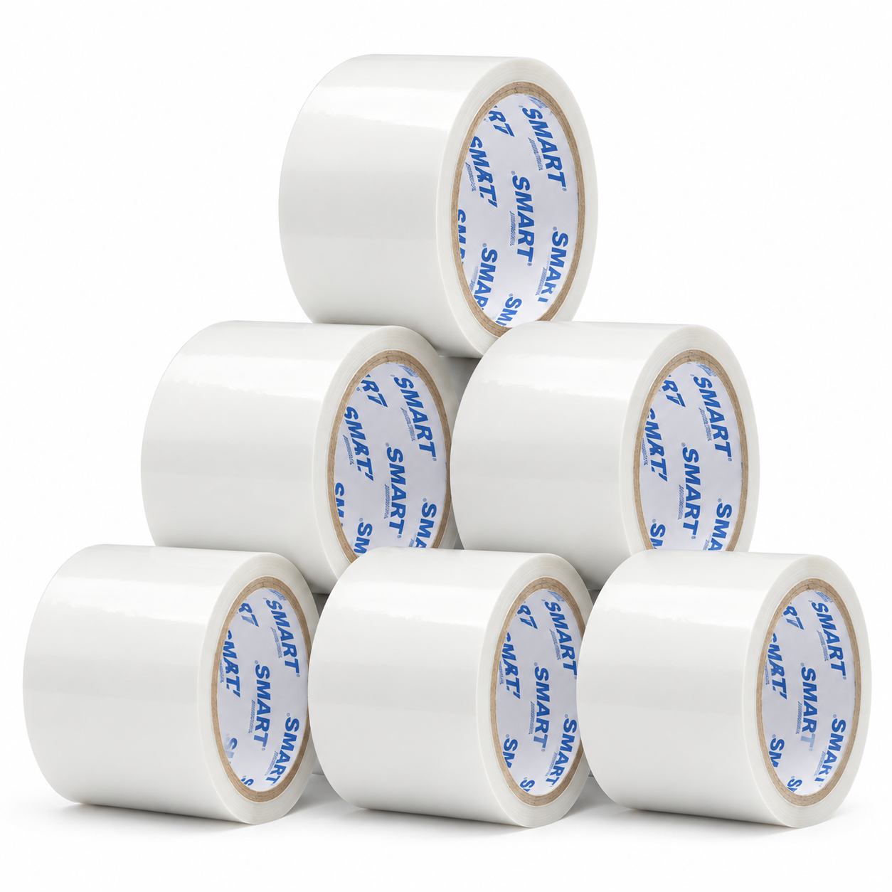 Lepicí páska bílá – AKRYL 48 mm × 50 y, 6 ks